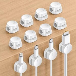 Lamicall Cord Organizer Spring Cable Holder Clips