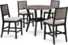 Signature Design by Ashley Corloda Starburst Counter Height Dining Set