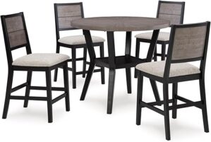 Signature Design by Ashley Corloda Starburst Counter Height Dining Set