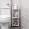 J JINXIAMU Corner Shelf Stand For Small Spaces