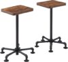 VECELO Counter Height Bar Stools Set