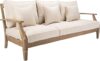 Safavieh Couture Martinique Natural Wood Patio Sofa CPT1013A