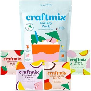 CRAFTMIX Craftmix Variety Pack, Makes 12 Drinks