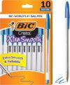 BIC Cristal Xtra Smooth Ballpoint Pen, Blue