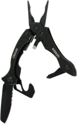 GERBER Crucial Multi-Tool - Black w/Clip [31-001518]