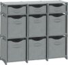 NEATERIZE Cube Closet Organizers With Bins