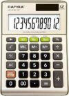 CATIGA Desktop 12-Digit Dual Power Calculator