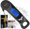 AMMZO Digital Meat Thermometer Waterproof Instant Read