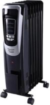 PELONIS Digital Oil Filled Heater, Black