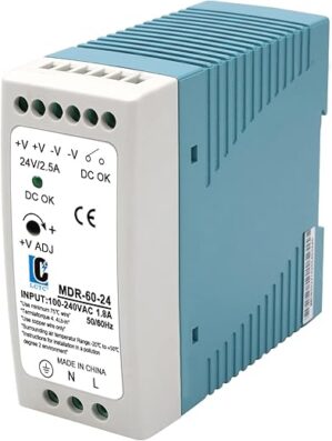 LCLCTC Din Rail 24V 60W Power Supply