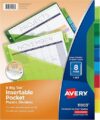 AVERY Dividers For 3 Ring Binders, 11903