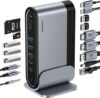 Baseus Docking Station, 17 In 1 With 3 Monitors