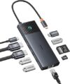 Baseus Docking Station Dual Monitor 10Gbps 10 In 1