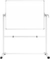VIZ-PRO Double-Sided Magnetic Mobile Whiteboard, 48×36