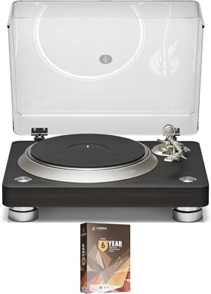 Denon DP-3000NE Premium Hi-Fi Turntable – Dark Ebony