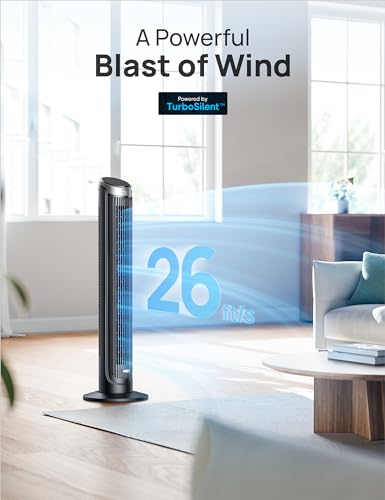 Dreo 40'' WiFi Tower Fan, High-Speed Cooling - Image 2