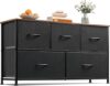 WLIVE Dresser For Bedroom With 5 Drawers