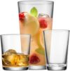 Glaver’s Drinking Glasses Set, 12 Pc