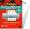 Scotch Dry Erase Thermal Laminating Pouches, 50-Pack
