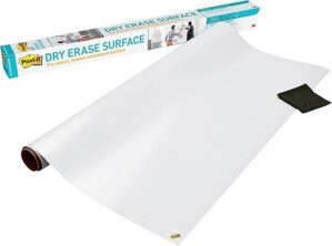 Post-it Dry Erase Whiteboard Film, Removable, DEF4X3