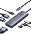 Baseus Dual Monitor Docking Station, 7-in-1 USB C Hub