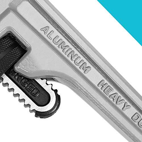 DURATECH 14-Inch & 24-Inch Heavy Duty Aluminum Pipe Wrench - Image 5
