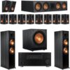 Klipsch Ebony Home Theater System With RP-8000F