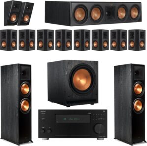 Klipsch Ebony Home Theater System With RP-8000F