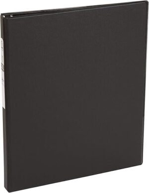 AVERY Economy 3 Ring Binder, 0.5″ Round (03201)