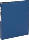 AVERY Economy 3 Ring Binder, 1″ Blue (03300)
