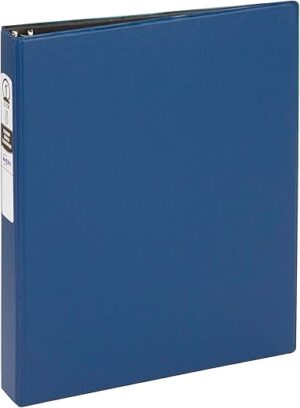 AVERY Economy 3 Ring Binder, 1″ Blue (03300)
