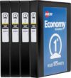 AVERY Economy View 3 Ring Binders, 1″ (05710)