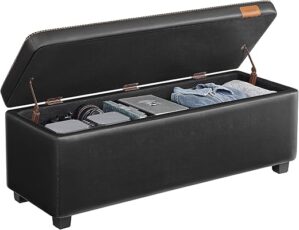 VASAGLE Ekho Collection Storage Ottoman Bench