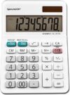 Sharp EL-310WB Calculator, White, 3.125 Inches