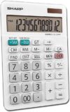 Sharp EL-334WB Business Calculator, White