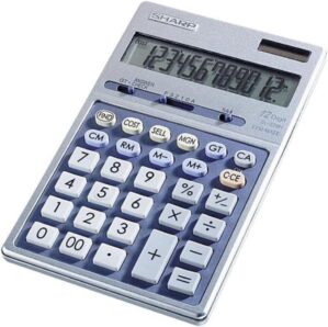 Sharp EL339HB Executive Metal Top Calculator