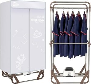 Uten Electric Clothes Dryer Machine, 1500W Power, Foldable Drying Rack