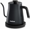 Stariver Electric Gooseneck Kettle, 1.2L Stainless Steel