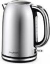 LONGDEEM Electric Kettle, 1.7L Stainless Steel, 1500W