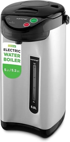 NutriChef Electric Kettle Water Boiler & Warmer