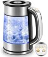 Pukomc Electric Kettle With Temperature Control, Black