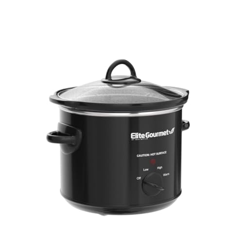 Elite Gourmet Electric Slow Cooker, Adjustable Temp, 3 Quart - Image 4