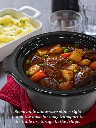 Elite Gourmet Electric Slow Cooker, Adjustable Temp, 3 Quart - Image 5
