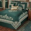 Touch of Class Emerald Green Luxury Bedding Set
