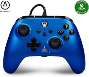 PowerA Enhanced Wired Xbox Controller – Sapphire Fade