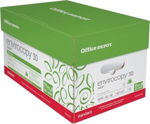 Office Depot EnviroCopy 30 Paper, 651001OD