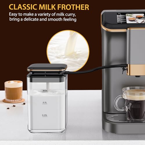 Euker Automatic Espresso Machine With Milk Frother - Image 3