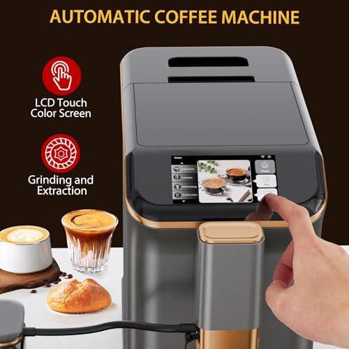 Euker Automatic Espresso Machine With Milk Frother - Image 4