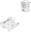 TESSAN European Travel Plug Adapter USB C