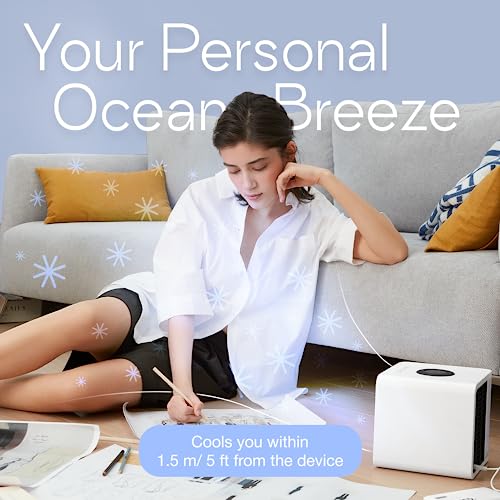 Evapolar Portable Evaporative Air Cooler, Black - Image 2